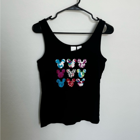 Disney Tops - Disney Black Top with Vibrant Mickey Mouse Design